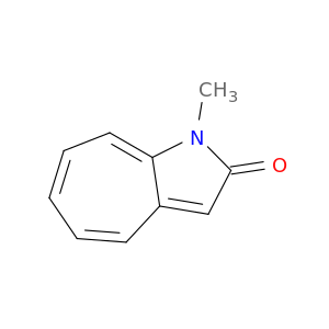 Cyclohepta[b]pyrrol-2(1H)-one, 1-methyl-