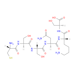 L-Serine, L-cysteinyl-L-seryl-L-seryl-L-asparaginyl-L-lysyl-