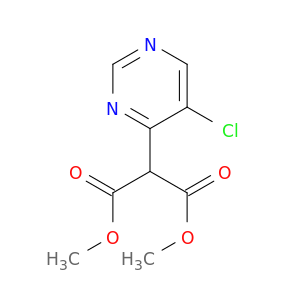 Propanedioic acid, (5-chloro-4-pyrimidinyl)-, dimethyl ester