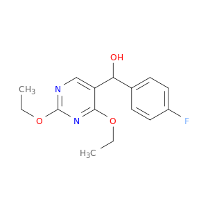 (2,4-diethoxypyrimidin-5-yl)(4-fluorophenyl)methanol