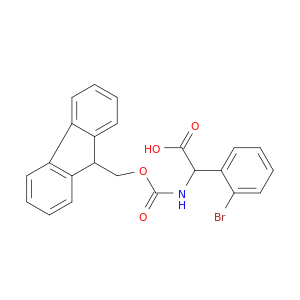 2-(2-溴苯基)-2-({[(9H-芴-9-基)甲氧基]羰基}氨基)乙酸