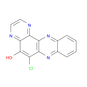 Pyrazino[2,3-a]phenazin-5-ol, 6-chloro-