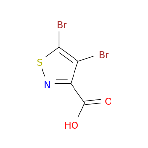 3-Isothiazolecarboxylic acid, 4,5-dibromo-