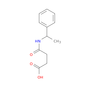 3-[(1-phenylethyl)carbamoyl]propanoic Acid