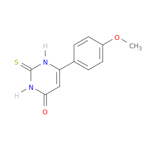 6-(4-Methoxyphenyl)-2-thioxo-2,3-dihydropyrimidin-4(1H)-one
