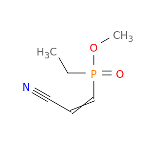Phosphinic acid, (2-cyanoethenyl)ethyl-, methyl ester