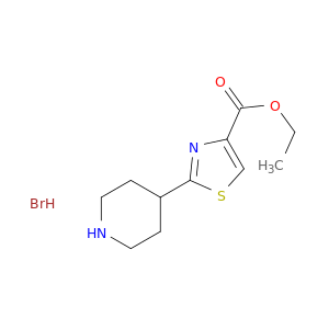 Ethyl 2-(piperidin-4-yl)-1,3-thiazole-4-carboxylate hydrobromide