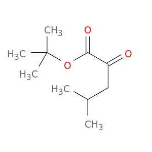Pentanoic acid, 4-methyl-2-oxo-, 1,1-dimethylethyl ester