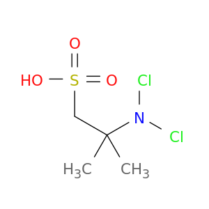 1-Propanesulfonic acid, 2-(dichloroamino)-2-methyl-