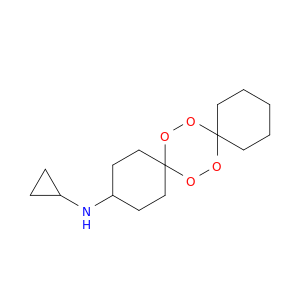 7,8,15,16-Tetraoxadispiro[5.2.5.2]hexadecan-3-amine, N-cyclopropyl-