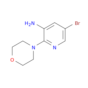 5-Bromo-2-(4-巯基啉基)-3-吡啶胺