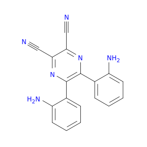 2,3-Pyrazinedicarbonitrile, 5,6-bis(aminophenyl)-