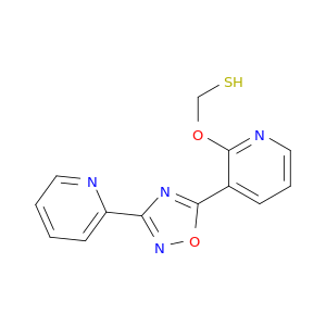 Methanethiol, [[3-[3-(2-pyridinyl)-1,2,4-oxadiazol-5-yl]-2-pyridinyl]oxy]-