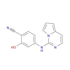 Benzonitrile, 2-hydroxy-4-(pyrrolo[1,2-c]pyrimidin-1-ylamino)-