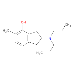1H-Inden-4-ol, 2-(dipropylamino)-2,3-dihydro-5-methyl-