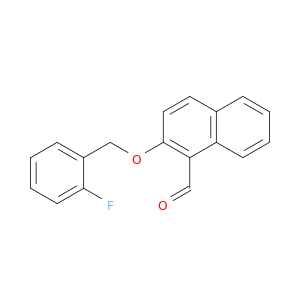 2-((2-Fluorobenzyl)oxy)-1-naphthaldehyde