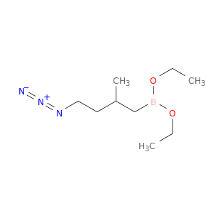 Boronic acid, (4-azido-2-methylbutyl)-, diethyl ester