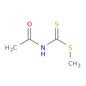 Carbamodithioic acid, acetyl-, methyl ester