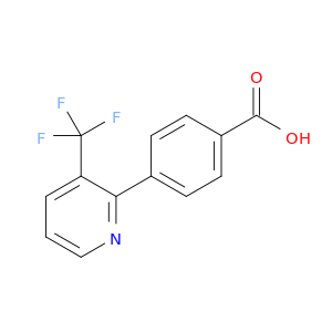 Benzoic acid,4-[3-(trifluoromethyl)-2-pyridinyl]-