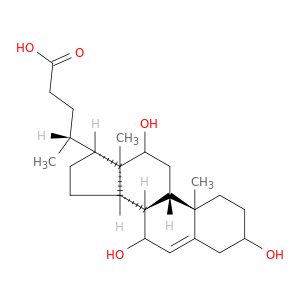 Chol-5-en-24-oic acid,3,7,12-trihydroxy-, (3b,7a,12a)-