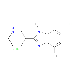 4-Methyl-2-(piperidin-3-yl)-1H-benzo[d]imidazole dihydrochloride