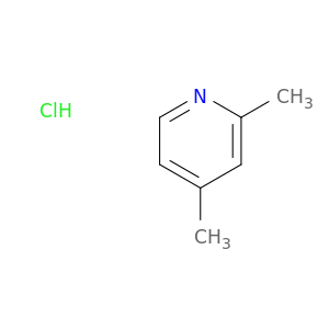 Pyridine, 2,4-dimethyl-, hydrochloride