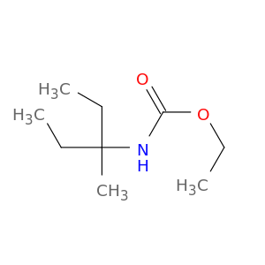 Carbamic acid, (1-ethyl-1-methylpropyl)-, ethyl ester