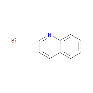 molecular bromine; quinoline