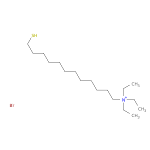 1-Dodecanaminium, N,N,N-triethyl-12-mercapto-, bromide