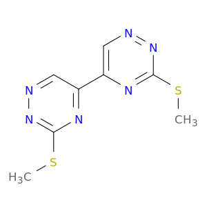 3-methylsulfanyl-5-(3-methylsulfanyl-1,2,4-triazin-5-yl)-1,2,4-triazine