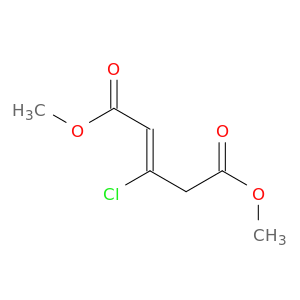 2-Pentenedioic acid, 3-chloro-, dimethyl ester, (2Z)-