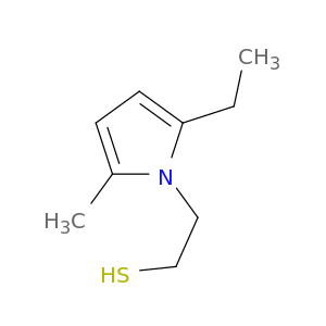 1H-Pyrrole-1-ethanethiol,2-ethyl-5-methyl-
