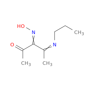 2,3-Pentanedione, 4-(propylimino)-, 3-oxime