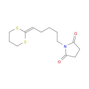 2,5-Pyrrolidinedione, 1-[5-(1,3-dithian-2-ylidene)pentyl]-