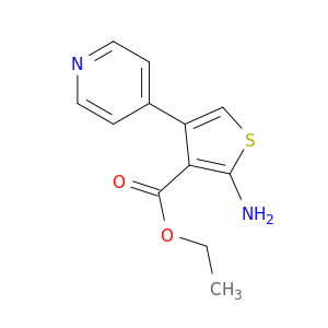 2-氨基-4-(4-吡啶基)噻吩-3-甲酸乙酯,97%