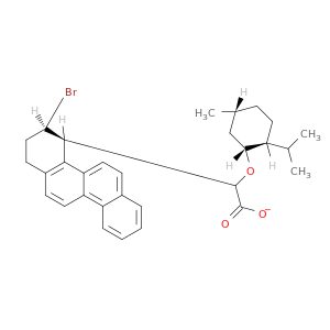 (3r,4r)-3-bromo-1,2,3,4-tetrahydrochrysen-4-yl{[(1r,2s,5r)-5-methyl-2-(propan-2-yl)cyclohexyl]oxy}acetate
