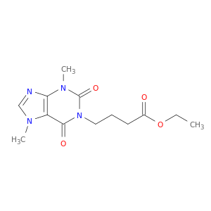 1-(Ethyl-3-carboxypropyl)-3,7-dimethylxanthine