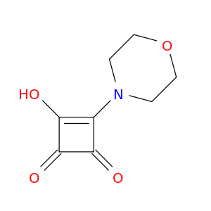 3-Cyclobutene-1,2-dione, 3-hydroxy-4-(4-morpholinyl)-