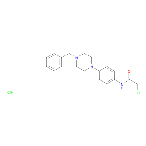 N-[4-（4-苄基哌嗪-1-基）苯基]-2-氯乙酰胺盐酸盐