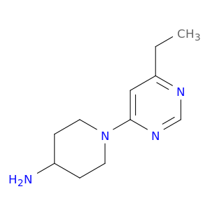 1-(6-Ethylpyrimidin-4-yl)piperidin-4-amine