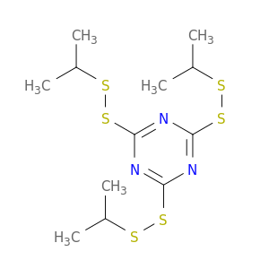 1,3,5-Triazine, 2,4,6-tris[(1-methylethyl)dithio]-