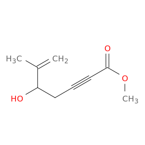 6-Hepten-2-ynoic acid, 5-hydroxy-6-methyl-, methyl ester