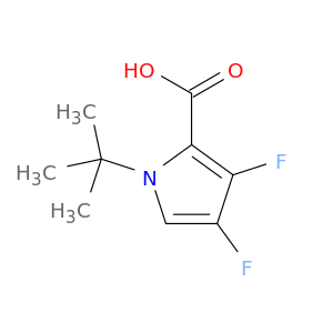 1H-Pyrrole-2-carboxylic acid, 1-(1,1-dimethylethyl)-3,4-difluoro-