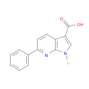 6-苯基-1H-吡咯并[2,3-b]吡啶-3-羧酸
