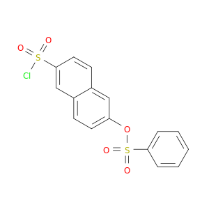 2-Naphthalenesulfonyl chloride, 6-[(phenylsulfonyl)oxy]-