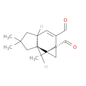 Cycloprop[e]indene-1a,2(1H)-dicarboxaldehyde,3a,4,5,6,6a,6b-hexahydro-5,5,6b-trimethyl-, (1aR,3aS,6aS,6bS)-