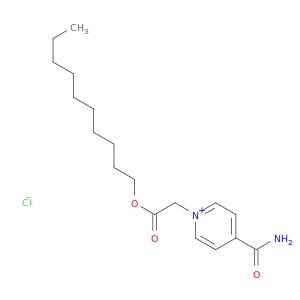 4-CARBAMOYL-1-(DECYLOXYCARBONYLMETHYL)PYRIDINIUM CHLORIDE