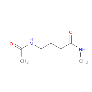 Butanamide, 4-(acetylamino)-N-methyl-