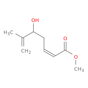 2,6-Heptadienoic acid, 5-hydroxy-6-methyl-, methyl ester, (Z)-