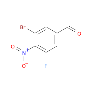 3-Bromo-5-fluoro-4-nitrobenzaldehyde